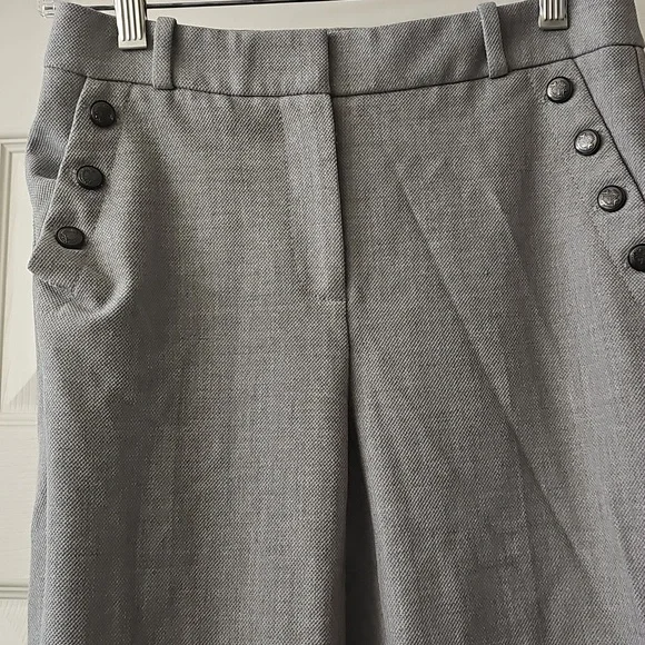 White House Black Market Gray Pant Size 00S  (26 In Waist) - Picture 4 of 8